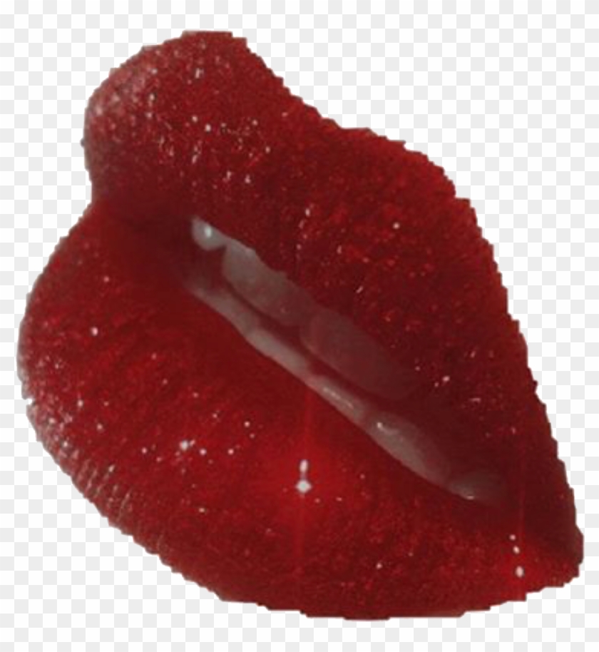 Red Lips Lipstick Mouth Polyvore Moodboard Filler Moodboard - Red Moodboard Fillers Clipart #1086338