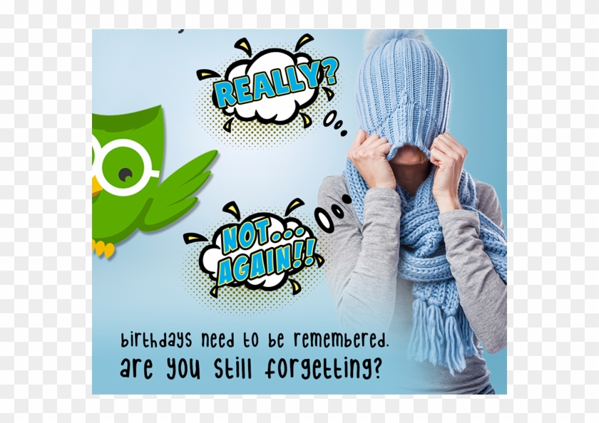 Birthday Calendar Reminder - Illustration Clipart #1086596