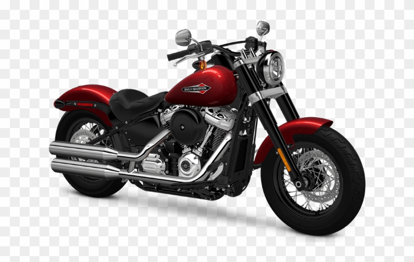 Harley-davidson Softail Slim 2018 In Uae - Softail Slim With Pull Back Riser Clipart #1086850