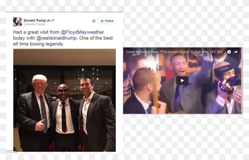 The Trump Curse Is Real Folks - Floyd Mayweather Defense Donald Trump Clipart