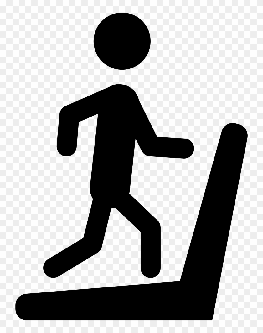 Silhouette Treadmill Png Clipart