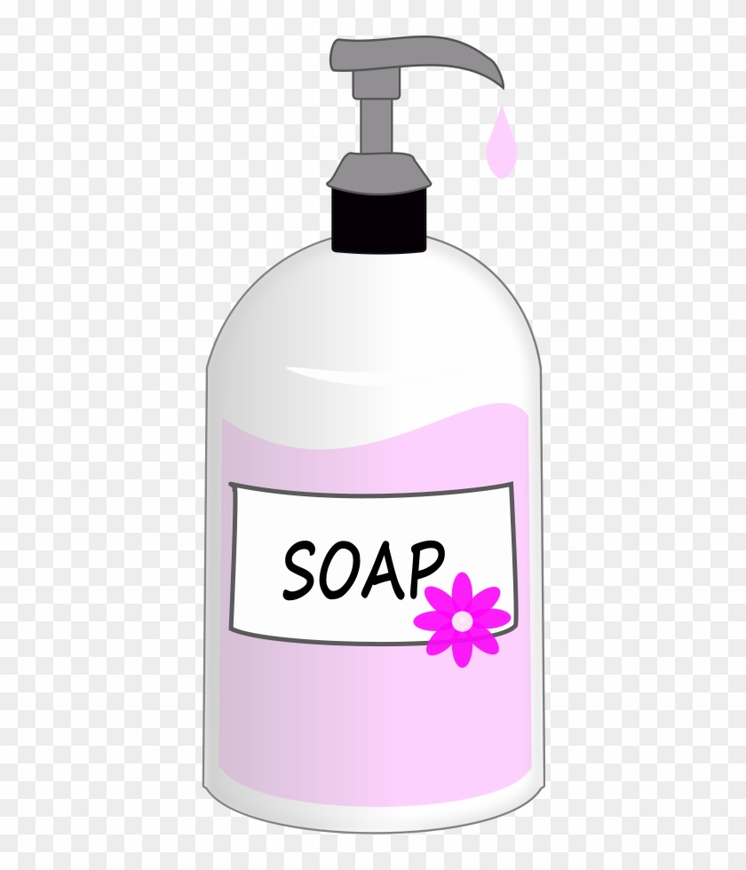 How To Set Use Pink Liquid Soap Icon Png Clipart #1087253