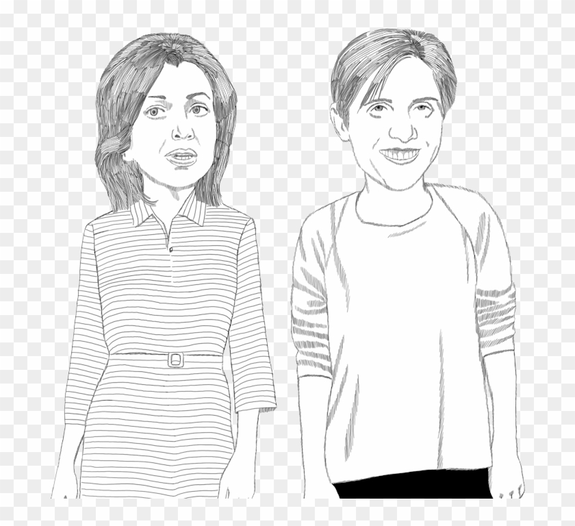 Laura Ricciardi And Moira Demos, Directors Of "making - Sketch Clipart #1087291