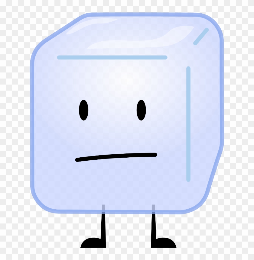 Ice Cube Png - Dancing Ice Cube Bfdi Clipart #1087486