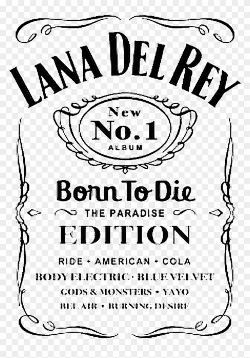 Lanadelrey Sticker - Lana Del Rey Born To Die Edition Clipart