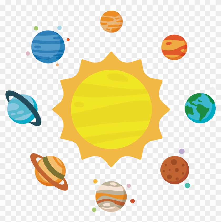 3144 X 3003 12 - Solar System Planets Clipart Png Transparent Png