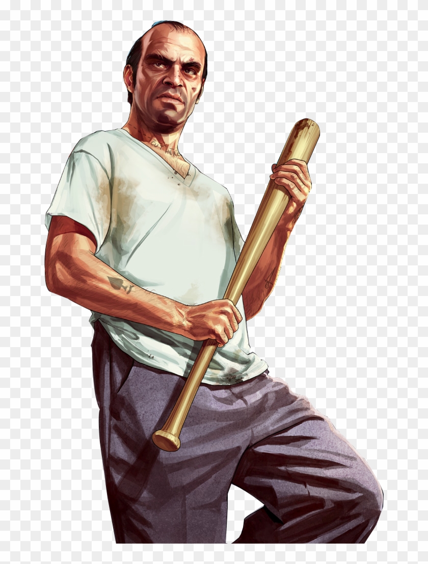 Gta Clipart Michael Art - Gta Png Transparent Png