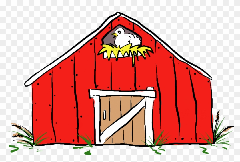 3pig Barn - Cartoon Clipart #1088198