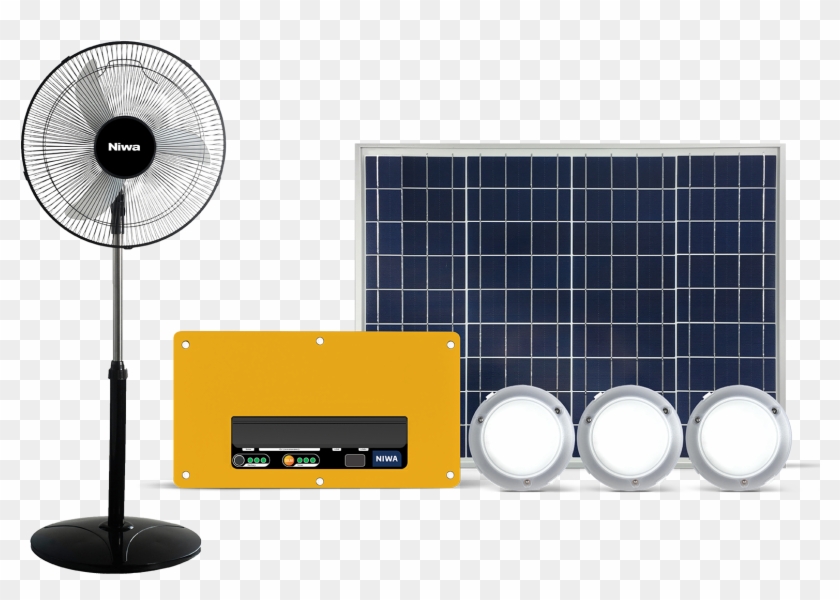 Niwa Energy40 16 Air Fan Solar System - Solar Tv Clipart #1088335