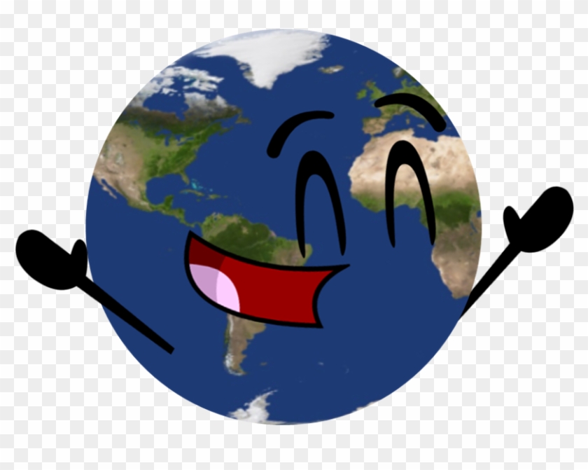 Clipart Earth Solar System - Bfdi Planets Earth - Png Download #1088434