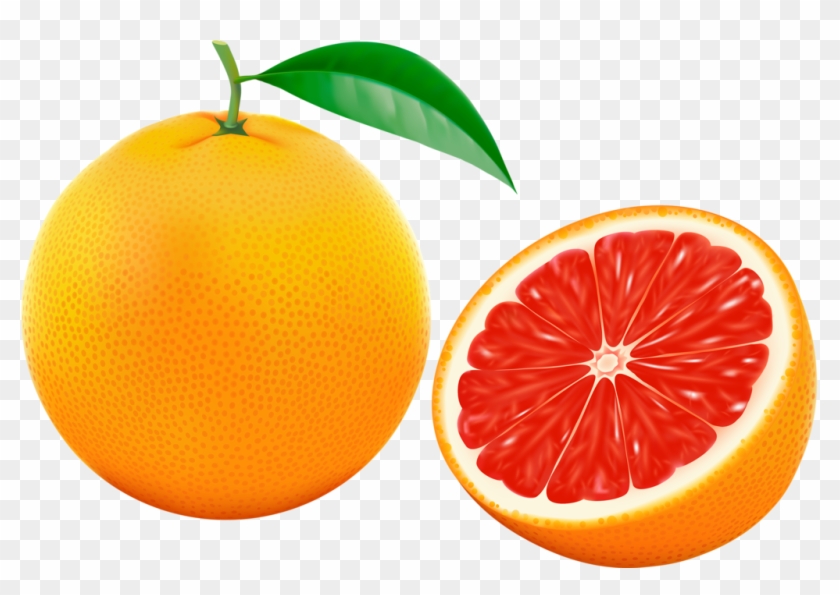 Фотки Grapefruit, Clip Art, Worksheets, Origami, Baking - Красный Апельсин - Png Download #1088472