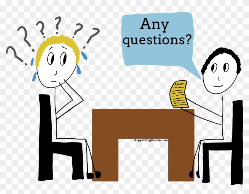 Interview Clipart Field Research - Do You Have Any Question For Me - Png Download #1088503