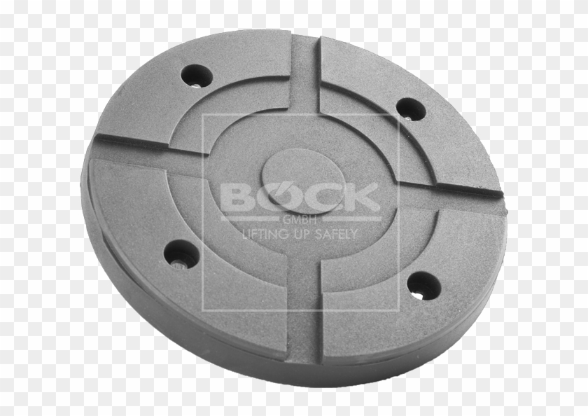 Rubber Pad With Steel Plate Suitable For Slift, Ime - Circle Clipart