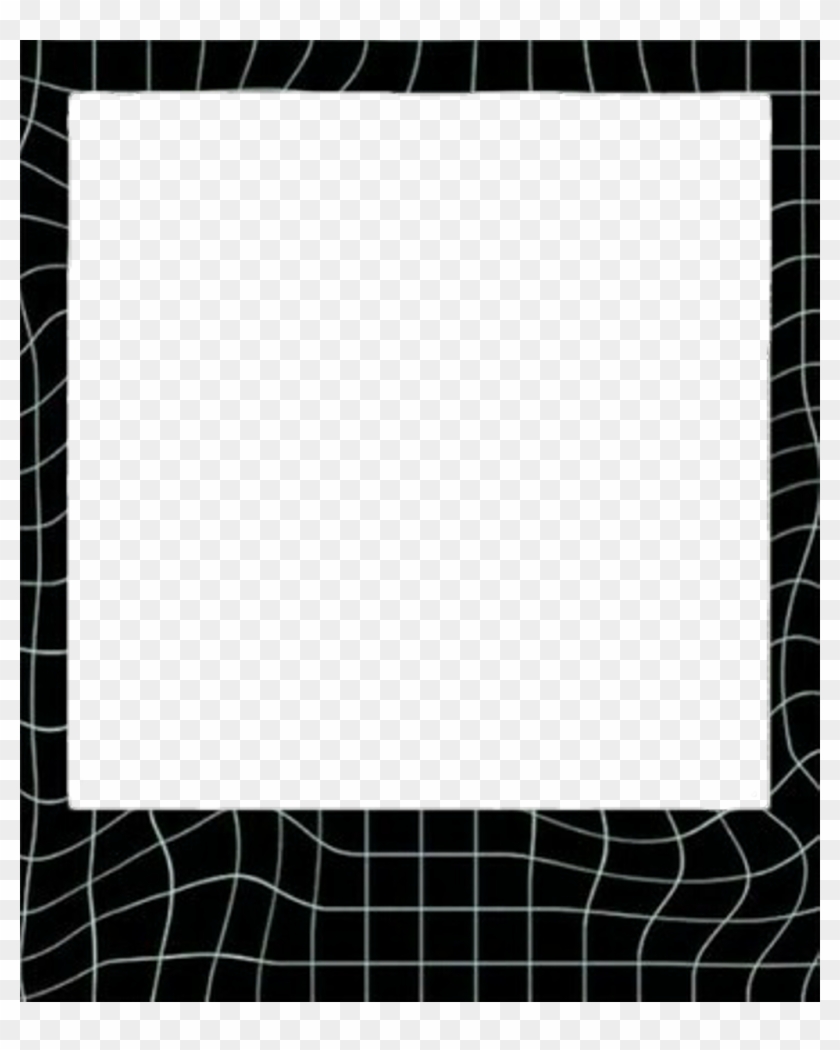 Png Sticker - Aesthetic Transparent Polaroid Frame Clipart #1089383
