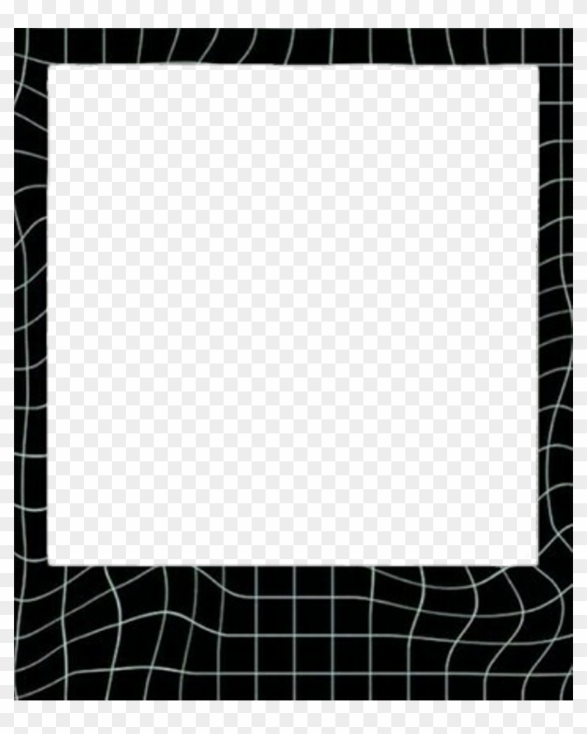 Png Sticker - Aesthetic Transparent Polaroid Frame Clipart