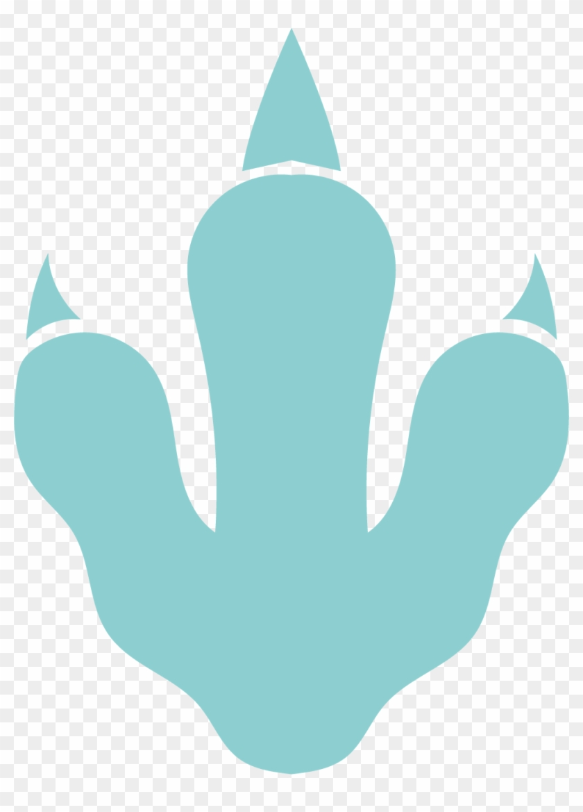 Png Stock Reservation Clip Art Blue Transprent Png - Clipart Dino Footprint Dinosaur Footprints Png Transparent Png