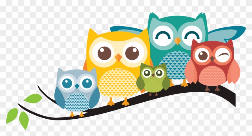 Cartoon Owl Personalized Owl Family Pillow The Personalization - Family Owl Png Cartoon Clipart #1089533