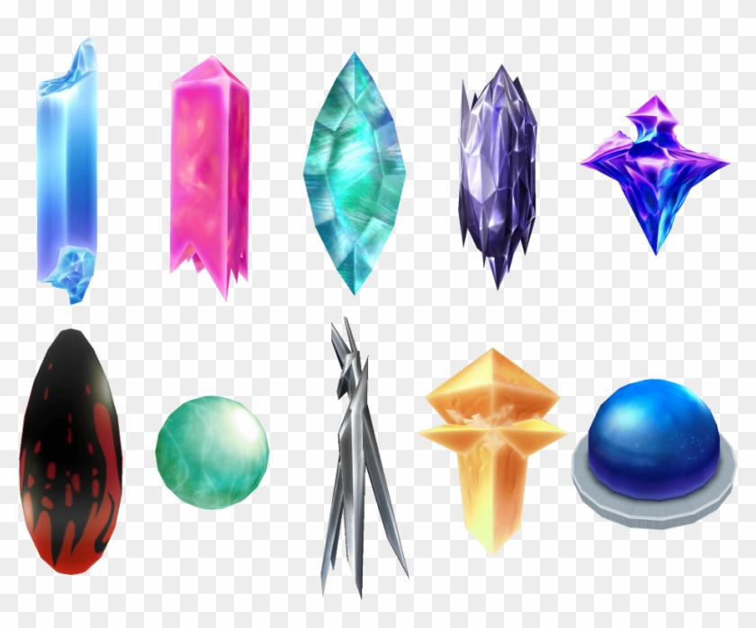 Crystals Png - Dissidia Final Fantasy Crystals Clipart #1089635
