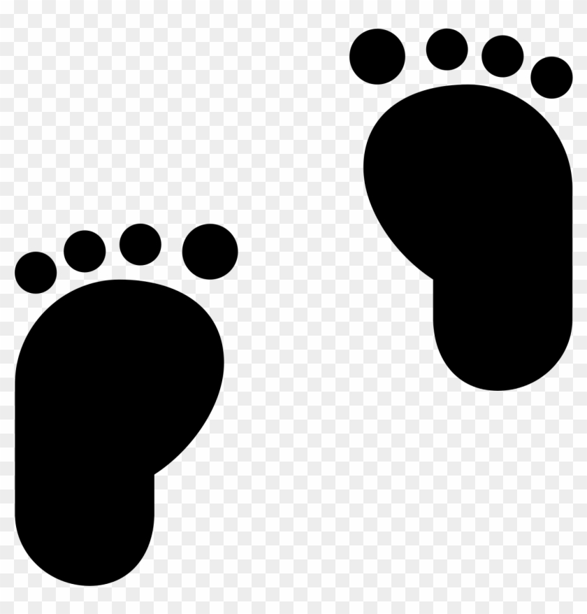 1600 X 1600 7 - Baby Footprint Icon Png Clipart