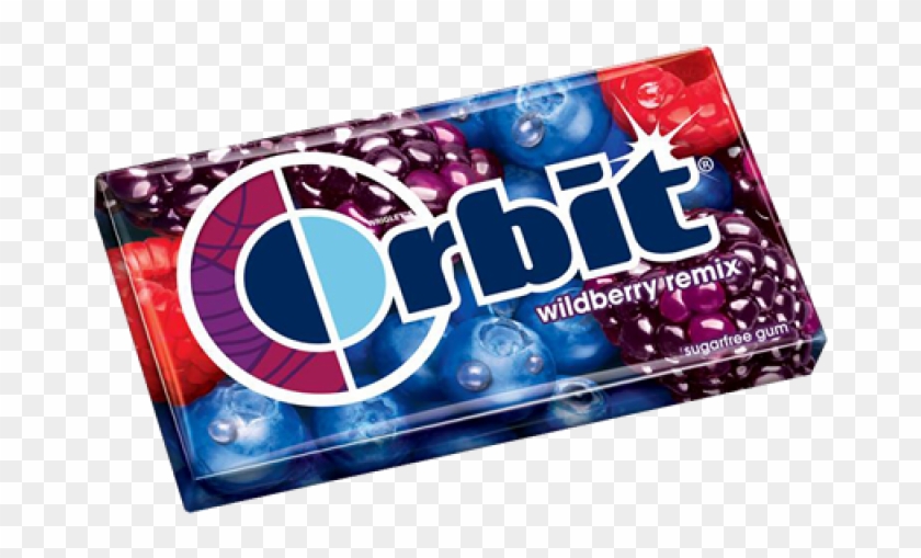 Orbit Gum Wildberry Remix 12ct - Mozartkugel Clipart #1090038