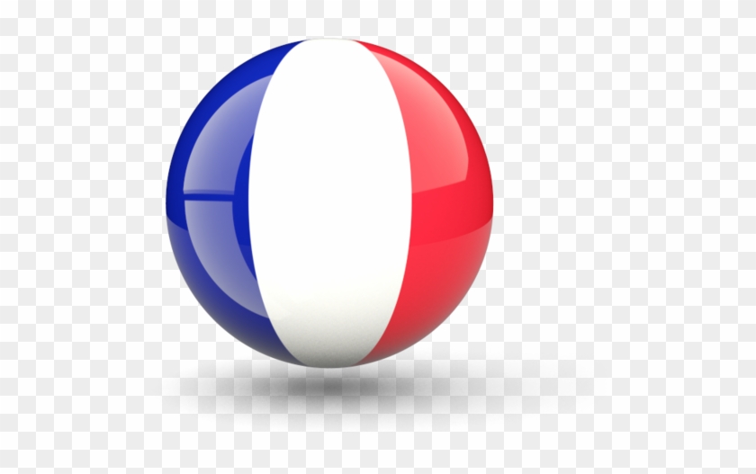 Free Icons Png - France Flag Ball Png Clipart