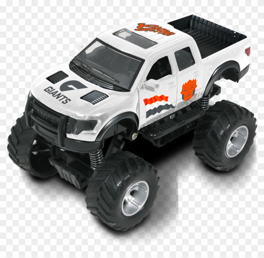 Gws Giants Afl Monster Truck Kit - Monster Truck Clipart