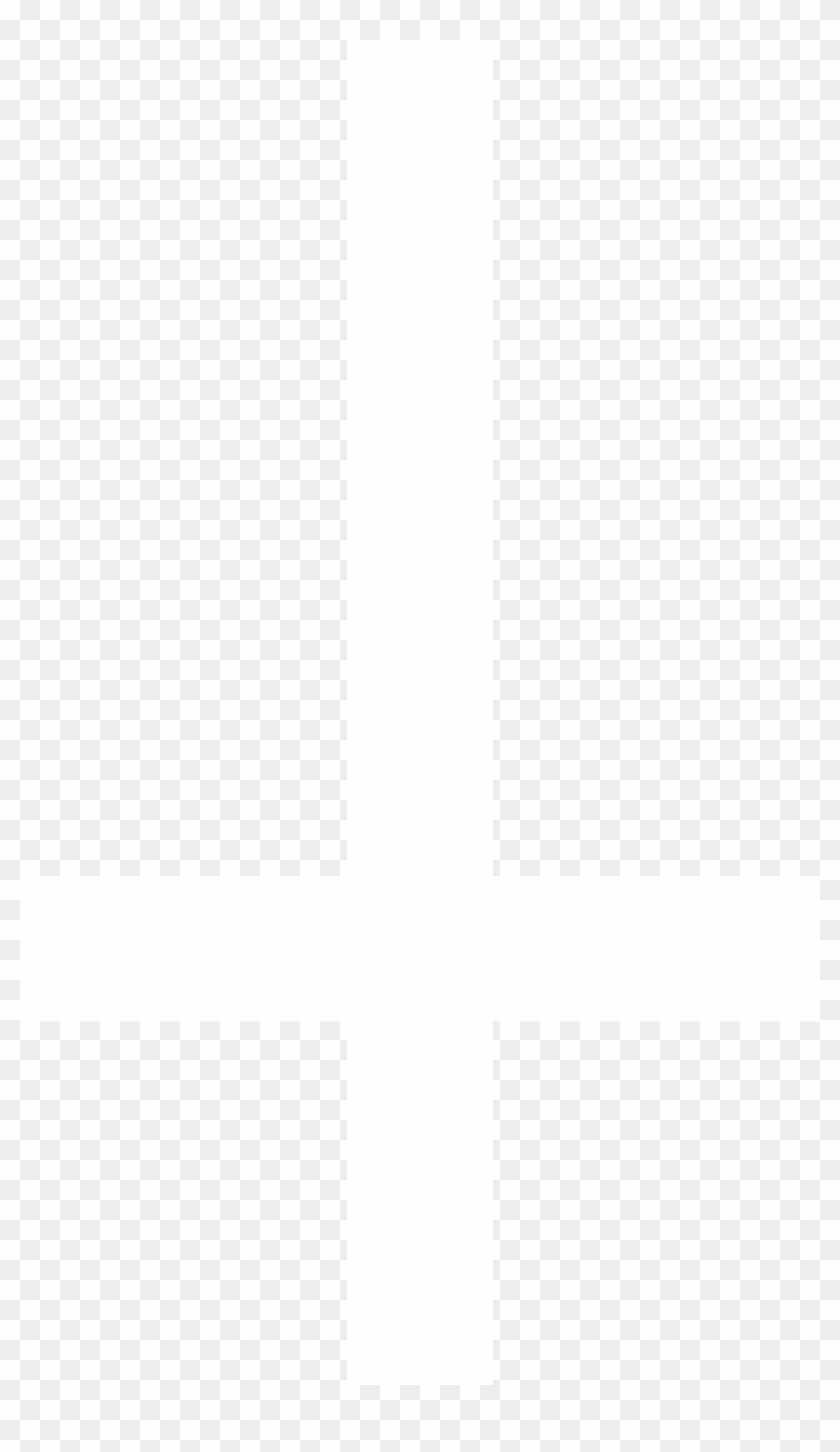 1100 X 1850 13 - White Upside Down Cross Clipart