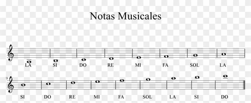 Digitación Flauta - Samba Lele Notas Clipart