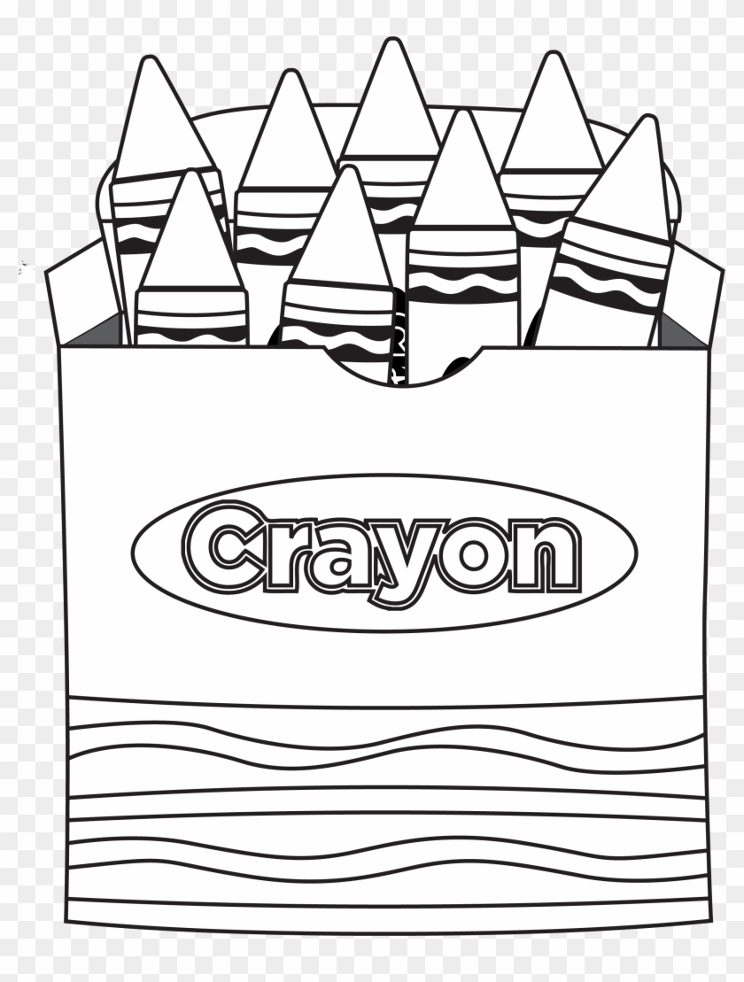 2235 X 2846 2 - Clip Art Black And White Crayons - Png Download #1090979