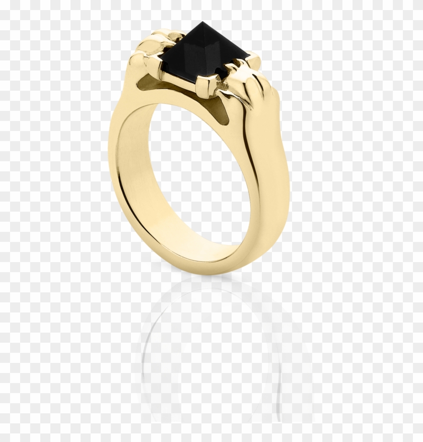 Cat Paw Pyramid Ring - Pre-engagement Ring Clipart #1091057