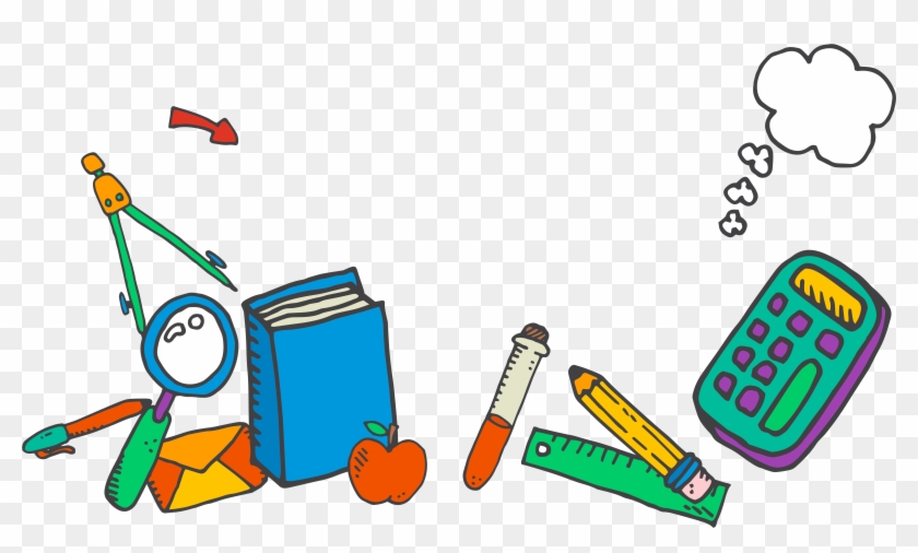 School Supplies Learning - อุปกรณ์ การ เรียน Png Clipart #1091321