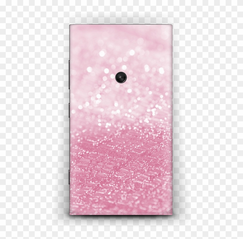 Pink Glitter Skin Nokia Lumia - Mobile Phone Clipart #1091455
