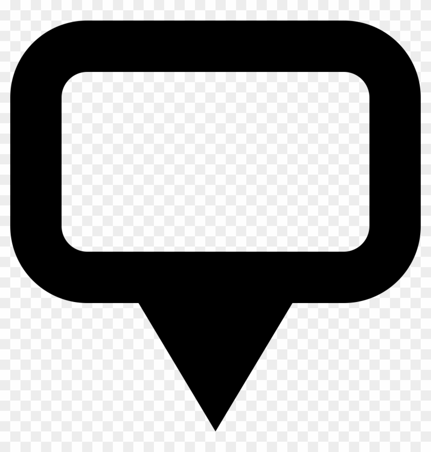Open - Square Map Marker Png Clipart