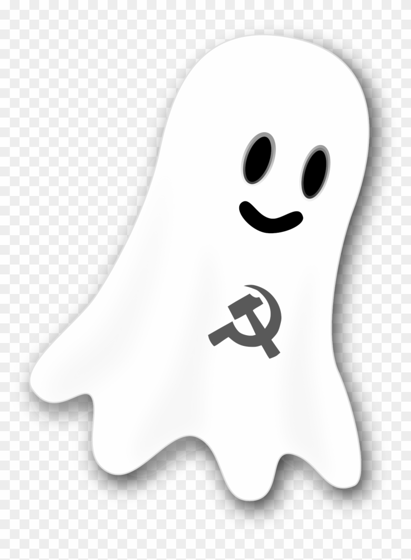 Communism Ghost , Png Download - Ghost Clipart #1091612