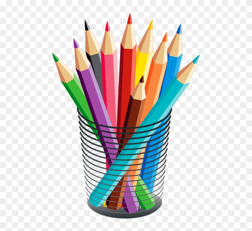 Tubes Ambiances D Co Logo Pinterest Clip - Карандаши Клипарт - Png Download