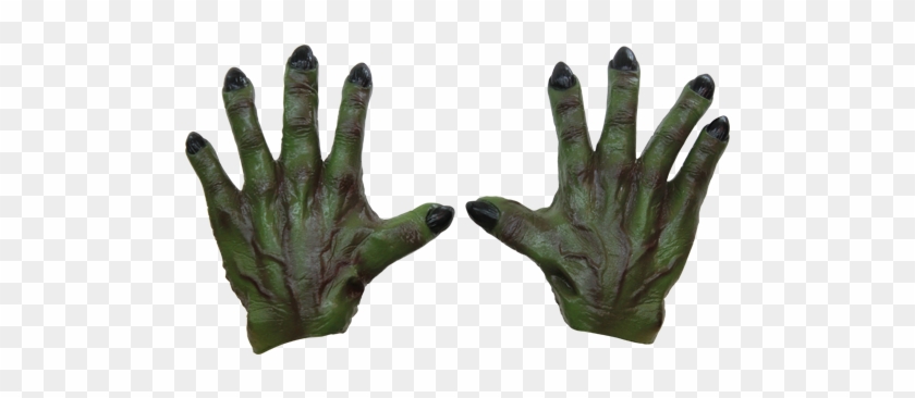 Green Monster Hands Clipart