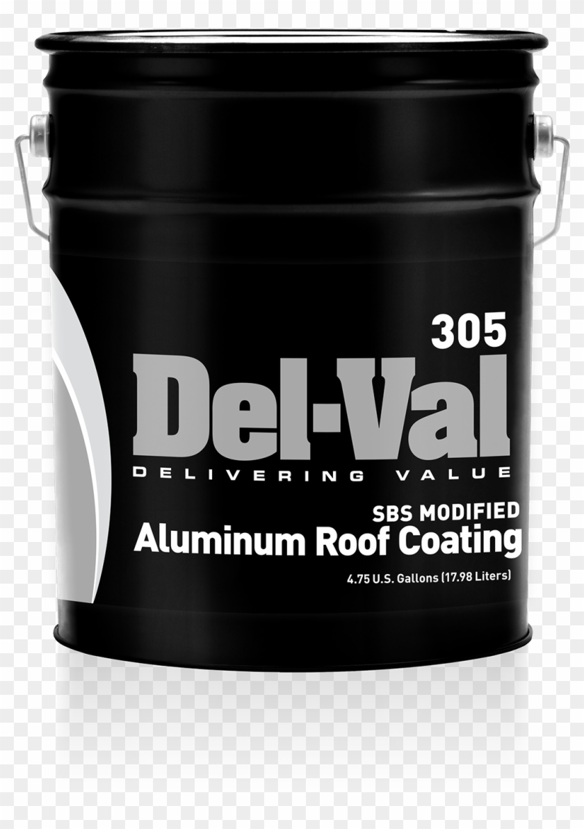 Del-val 305 Sbs Modified Aluminum Roof Coating - Food Clipart #1091946