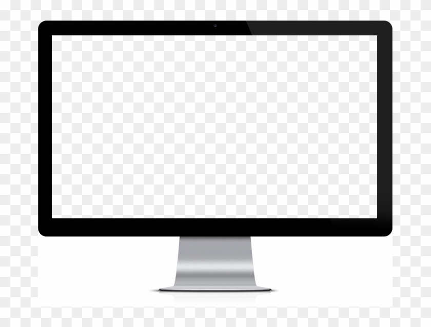 Video Screen Transparent Linkedin - Empty Monitor Png Clipart