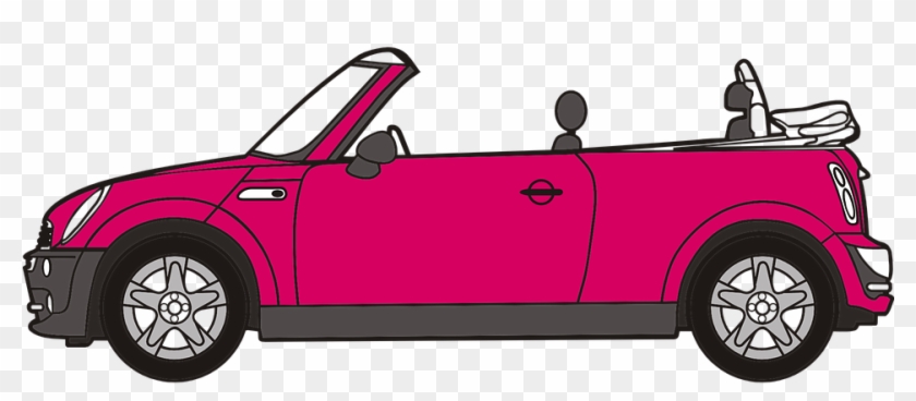 Cartoon Car Png - Convertible Car Clip Art Transparent Png