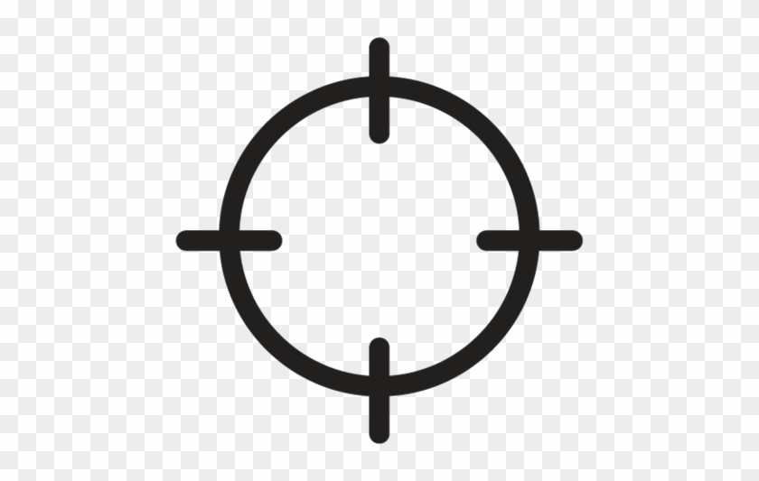 Target Icon - Vector Gun Target Png Clipart