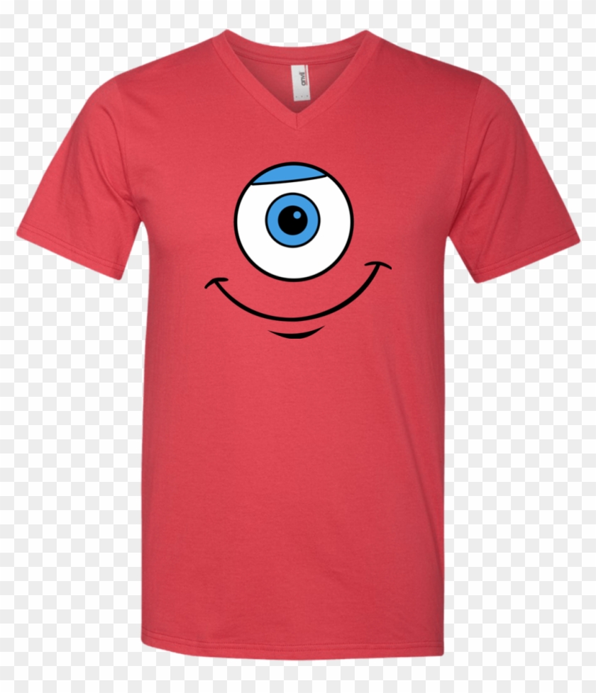Disney Monsters Inc Eye Smile Graphic Anvil - Shirt Clipart #1093322