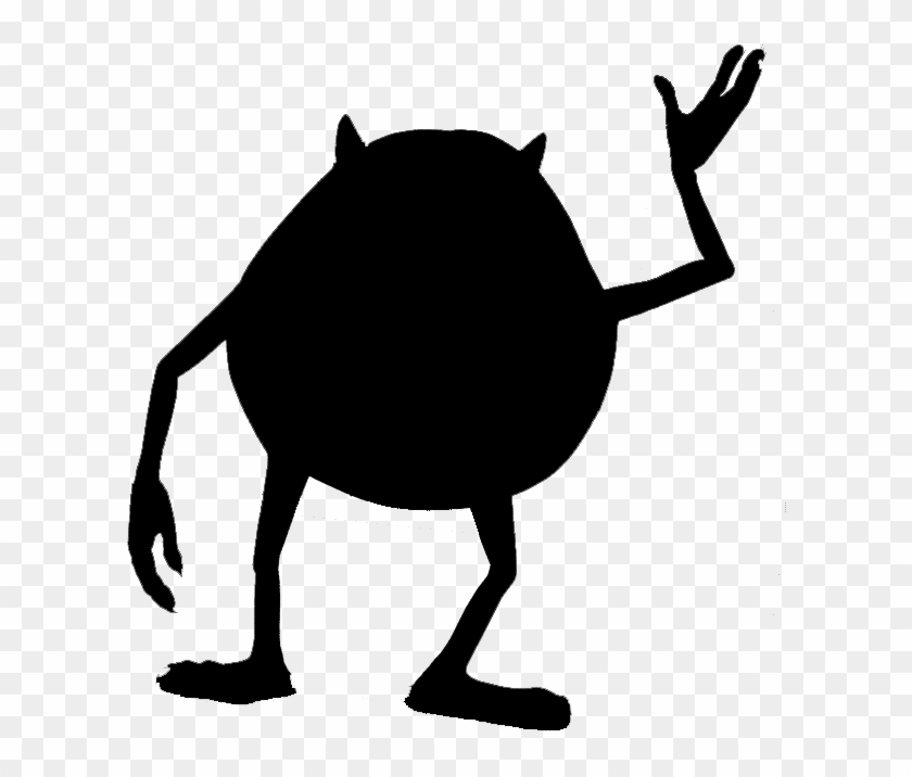Silhouette And Animation - Sully Monsters Inc Silhouette Clipart
