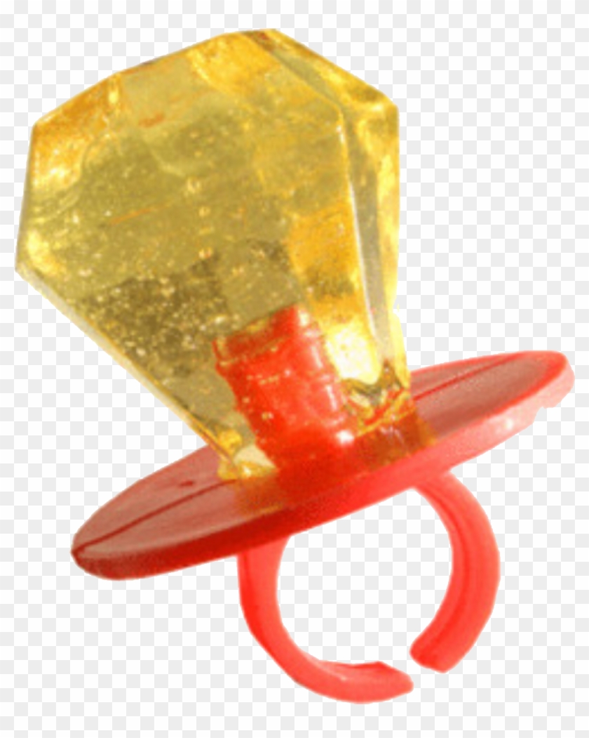 Yellow Orange Candy Ring Polyvore Moodboard Filler - Yellow Ring Pop Clipart #1093352