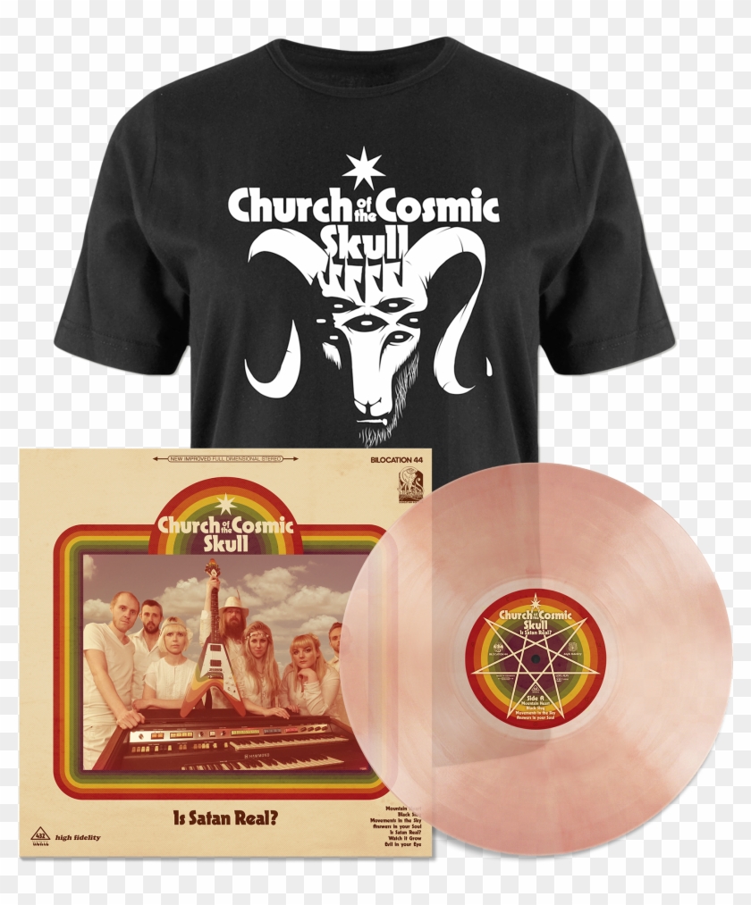 Church Of The Cosmic Skull Shirt Clipart