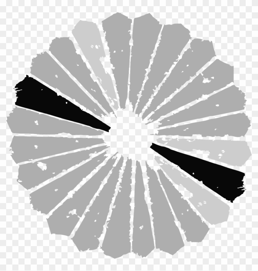 Distressed Flower Ornamental - Grunge Abstract Splash Black Friday Banner Grunge Clipart #1093631