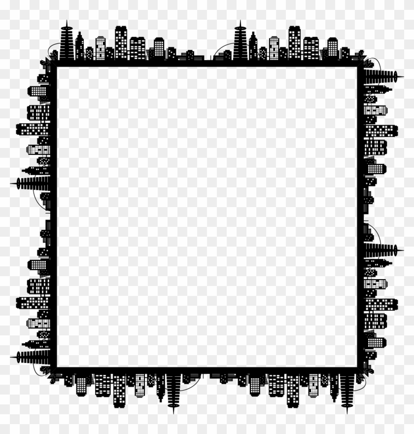 This Free Icons Png Design Of City Skyline Ii Square Clipart #1093632