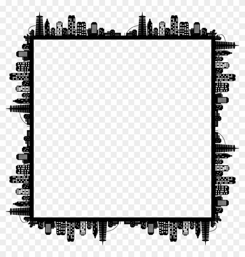 This Free Icons Png Design Of City Skyline Ii Square Clipart #1093632