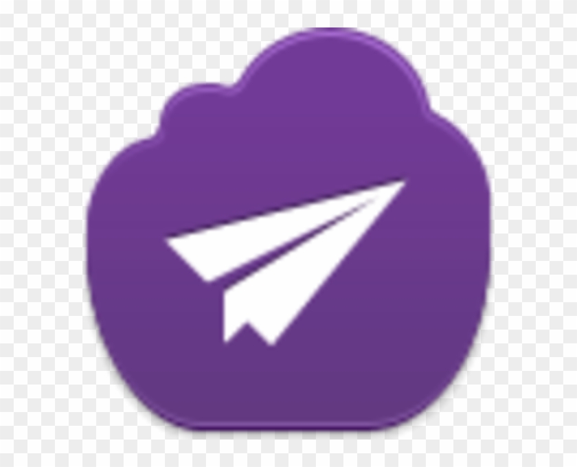 Paper Airplane Icon Image - Airplane Clipart #1093854