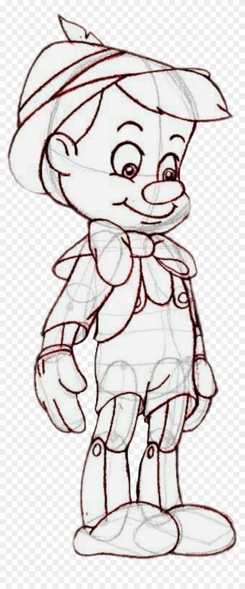 Pinocchio Sticker - Pinocchio Tattoo Simply Kenna Clipart