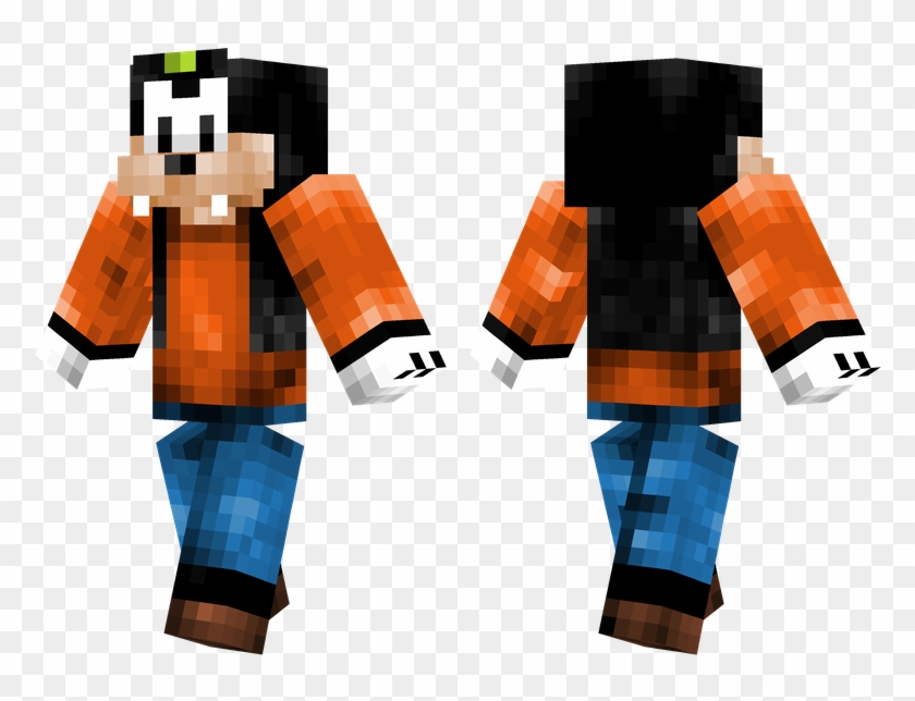 Goofy - Minecraft Skin Water Melon Clipart #1094586